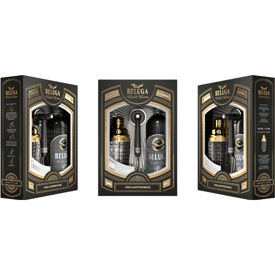 BELUGA Gold Line Coffret avec shaker