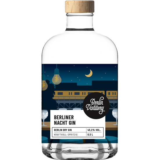 BERLIN DISTILLERY BERLINER NACHT GIN