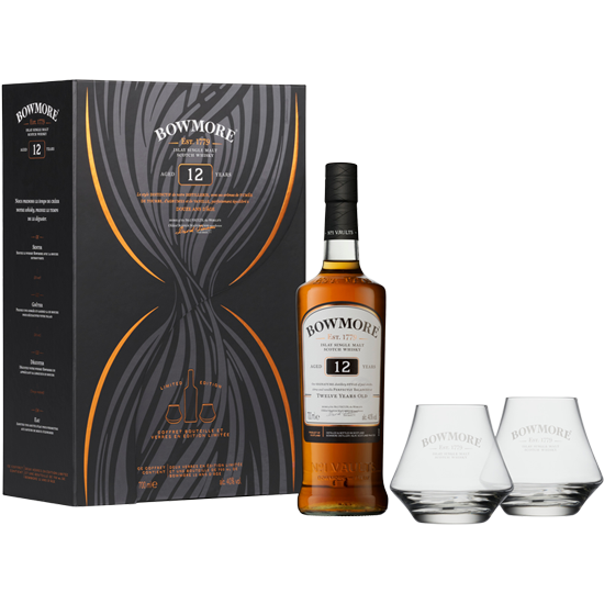 BOWMORE 12 ANS COFFRET