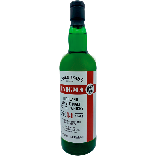 ENIGMA PEATED HIGHLAND SINGLE MALT 14 ANS