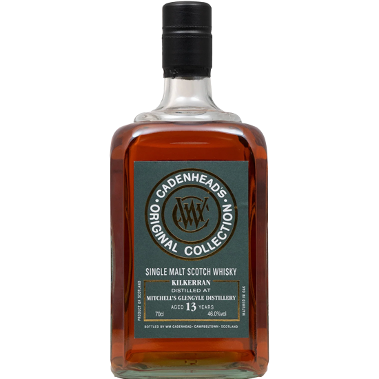 KILKERRAN DISTILLED AT MITCHEL GLENGYLE DISTILLERY