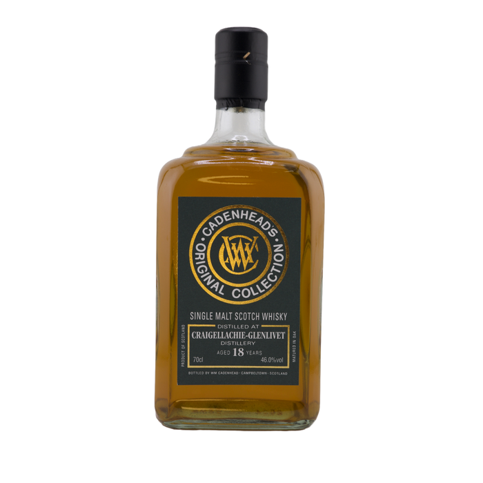 CADENHEAD'S CRAIGELLACHIE GLENLIVET 18 ANS