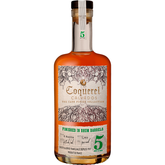 COQUEREL Calvados 5 ans Finition Rhum