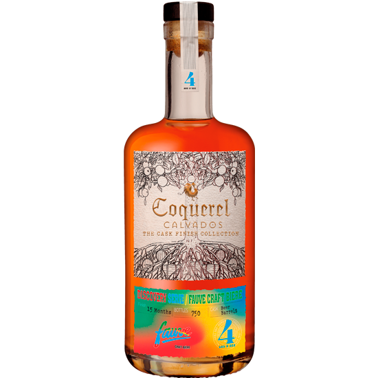 COQUEREL Calvados 4 ans Finition Bière Fauve