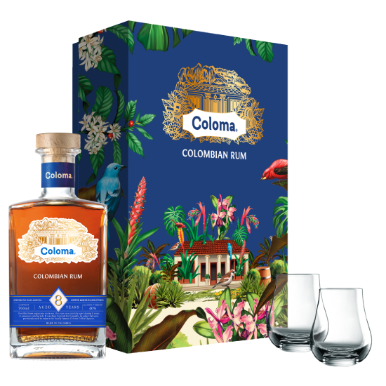 COLOMA 8 Ans Coffret 2 Verres