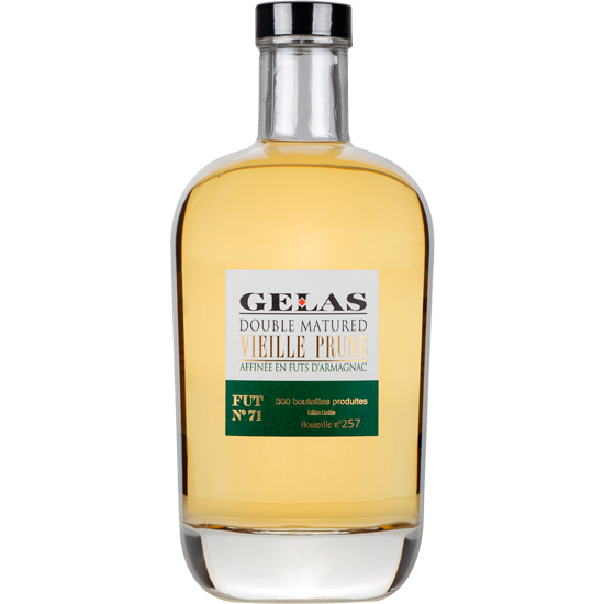 GELAS Vieille Prune affinée en fûts d'armagnac