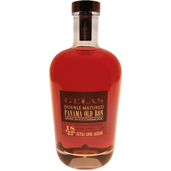 GELAS Rhum Panama 18 ans finition armagnac