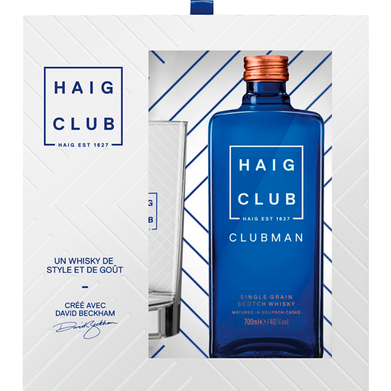 HAIG CLUB CLUBMAN COFFRET 1 VERRE