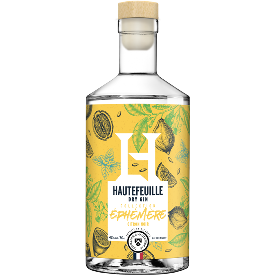 HAUTEFEUILLE Gin Ephémère Citron noir