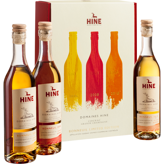 HINE Domaine Bonneuil trio 2006, 2008, 2010 - Coffret