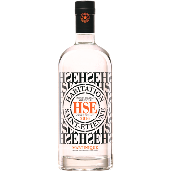 RHUM HSE BLANC CUVEE DE L'AN 2016 50°