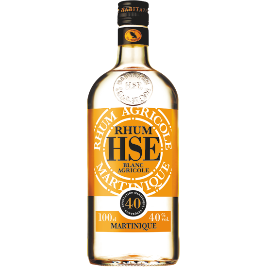 HSE RHUM BLANC LITRE 40°