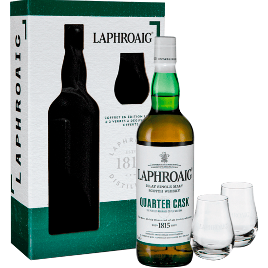 LAPHROAIG QUARTER CASK COFFRET