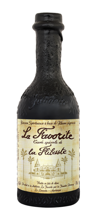 RHUM LA FAVORITE cuvee flibuste 2001  40%  70cl