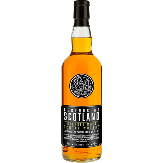 LEGENDS OF SCOTLAND - LE CHÂTEAU HANTÉ DE GLAMIS - BLENDED MALT