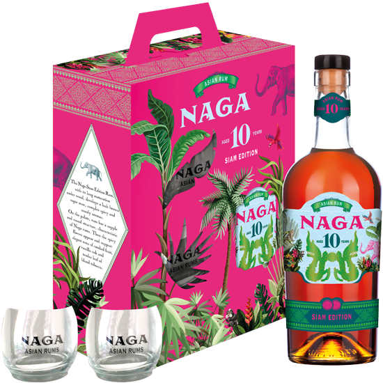 NAGA ÉDITION SIAM COFFRET 2 VERRES