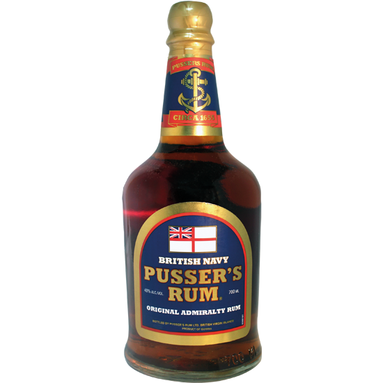 PUSSER'S BLUE LABEL RUM