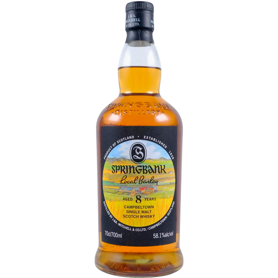 SPRINGBANK 8 ANS LOCAL BARLEY