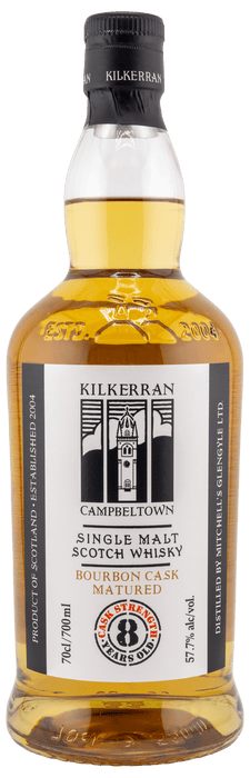 KILKERRAN 8 ANS CASK STRENGTH 57,7°