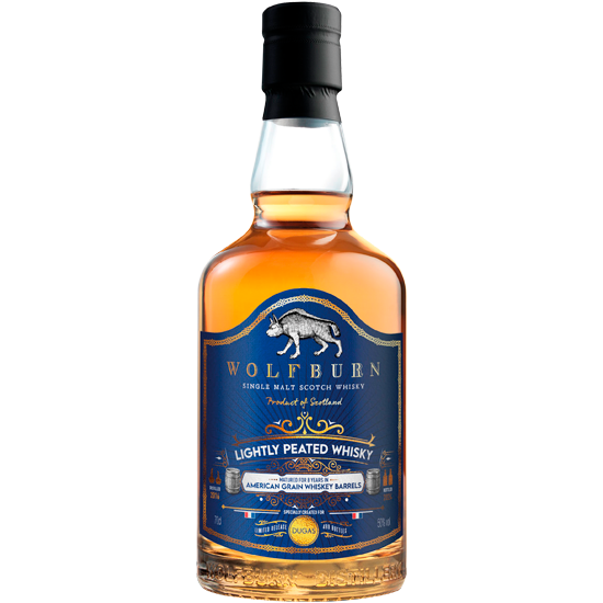 WOLFBURN LIGHTLY PEATED WHISKY